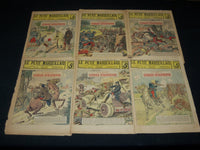 LE PETIT MARSEILLAIS SUPPLEMENT ILLUSTRE - GUERRE EUROPEENNE LOT OF 22 - O 3021