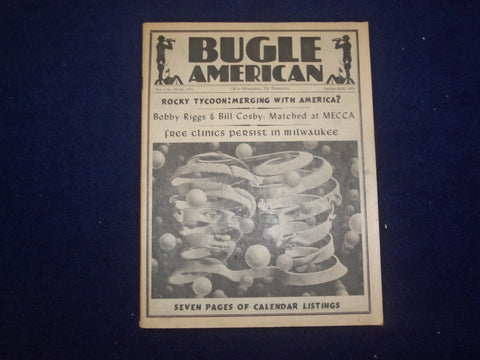 1974 OCTOBER 23-30 BUGLE AMERICAN MAGAZINE - BOBBY RIGGS & BILL COSBY - J 9423