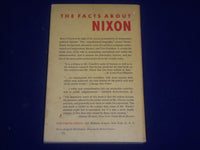 1960 THE FACTS ABOUT NIXON PAPERBACK BOOK BY WILLIAM COSTELLO - KD 2633