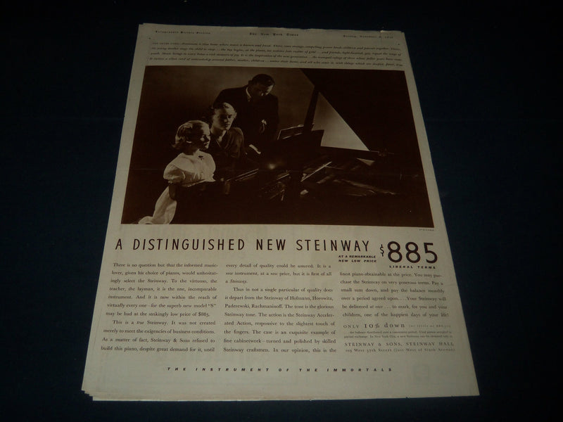 1936 NOVEMBER 8 NEW YORK TIMES PICTURE SECTION - FRANKLIN D. ROOSEVELT - NT 7369