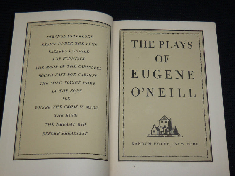 1928-1934 THE PLAYS OF EUGENE O'NEILL BOXED SET OF 3 - THIRD PRINTING - KD 5402I