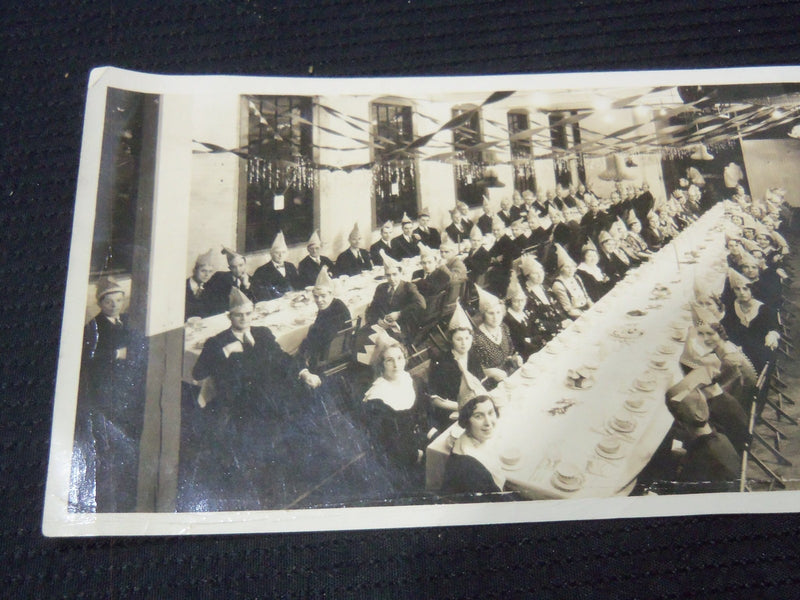 1932 MECO ASSOC. MORGAN ENVELOPE X-MAS PARTY PHOTO - 11 3/4