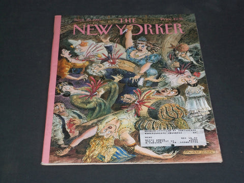 1997 SEPTEMBER 29 THE NEW YORKER MAGAZINE - ILLUSTRATED COVER - NY 1908