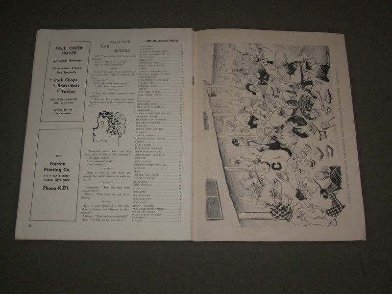 1950 APRIL THE CORNELL WIDOW MAGAZINE - SPRING DAY ISSUE - J 2626