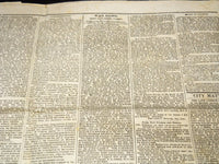 1865 JANUARY 18 THE HOME WEEKLY NEWSPAPER - CIVIL WAR COVERAGE - NP 8992