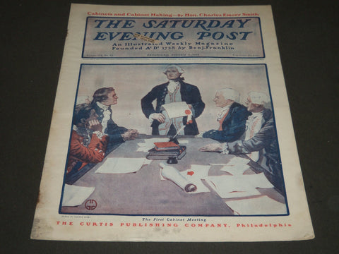 1902 FEBRUARY 15 THE SATURDAY EVENING POST MAGAZINE - ILLUSTRATED COVER- SP 1029