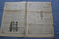1909 OCTOBER 17 LA MODE MAGAZINE - GREAT ILLUSTRATIONS - FRENCH - NP 8658