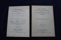 1922 THE AMERICAN MATHEMATICAL MONTHLY MAGAZINE - LOT OF 10 - O 3388