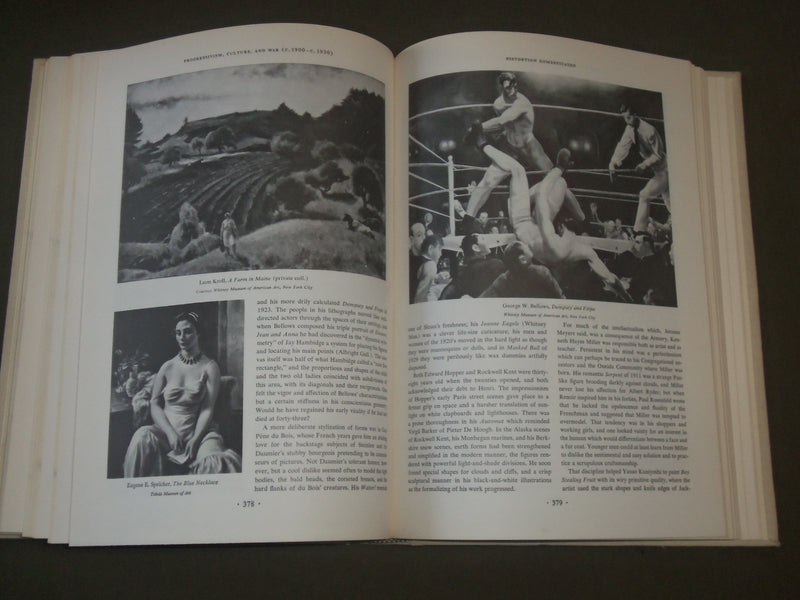 1960 ART AND LIFE IN AMERICA BY OLIVER W. LARKIN HARDCOVER BOOK - I 1378