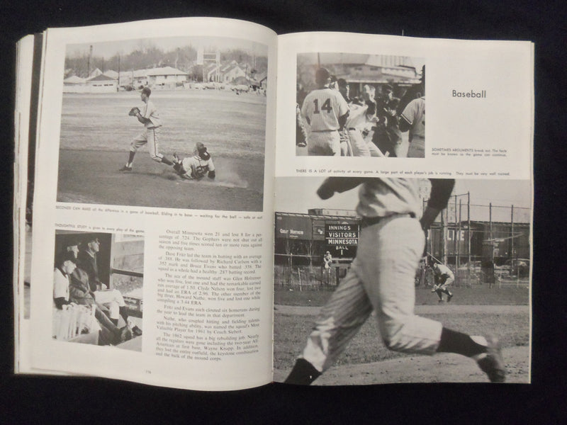 1962 GOPHER UNIVERSITY OF MINNESOTA YEARBOOK - MINNEAPOLIS, MINNESOTA - YB 3301