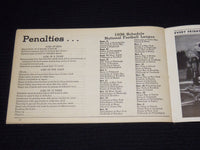 1936 GRANTLAND RICE'S CITIES SERVICE FOOTBALL GUIDE - SOFTCOVER - K 640