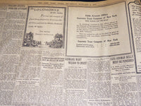 1917 JANUARY 4 NEW YORK TIMES - WILSON CONFERS WITH COL. HOUSE - NT 8734