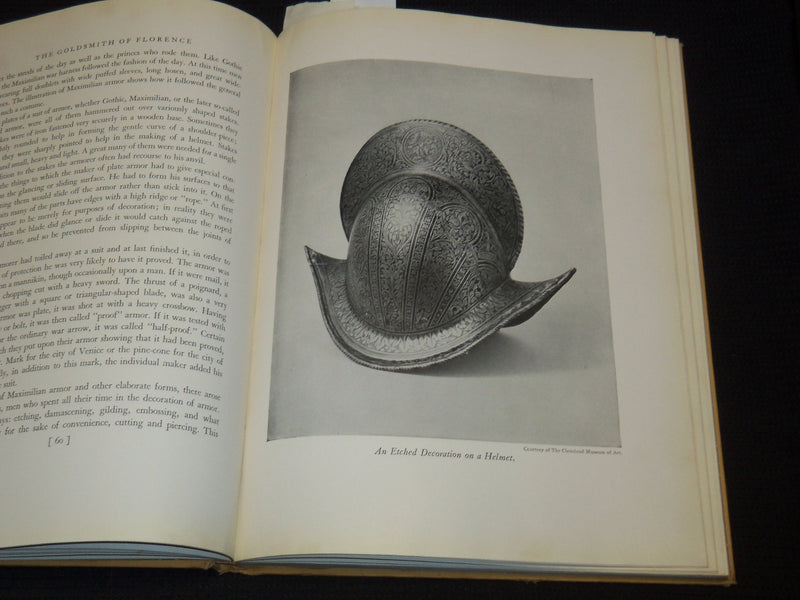 1929 THE GOLDSMITH OF FLORENCE HARDCOVER BOOK BY KATHARINE GIBSON - R 735Z