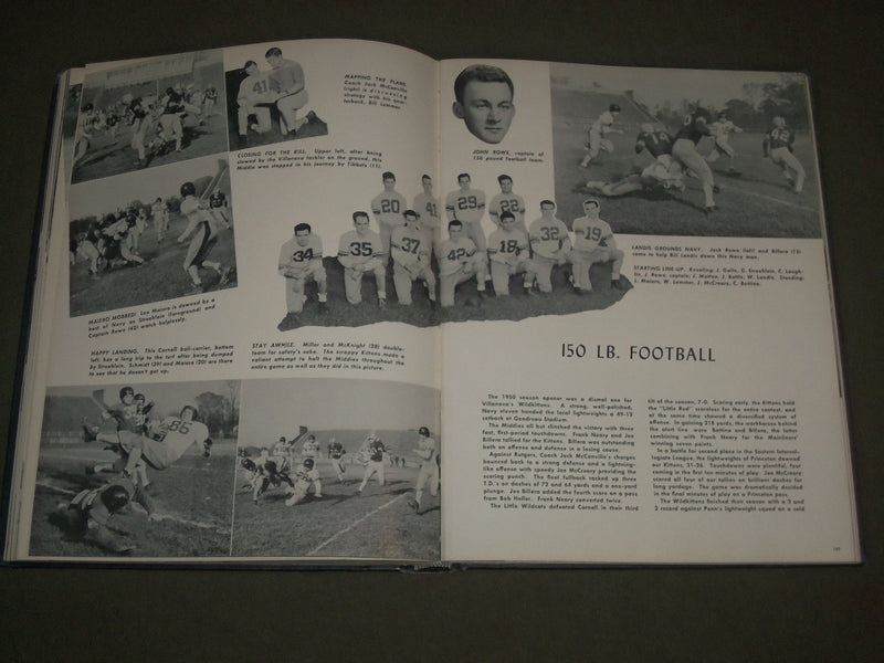 1951 THE BELLE AIR UNIVERSITY OF VILLANOVA YEARBOOK - GREAT PHOTOS - YB 1292