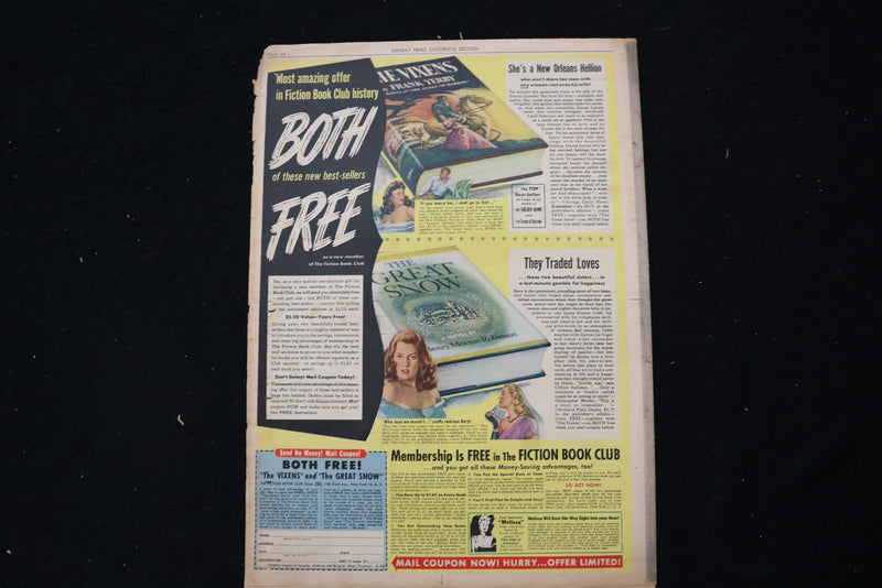 1948 AUGUST 8 SUNDAY NEW YORK NEWS MAGAZINE - HENRY FONDA COVER - E 26147