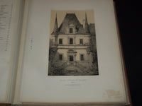 1800'S CHATEAUX DE FRANCE DES 15 & 16 CENTURY VOLUME - VICTORY PETIT - Z 215