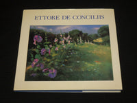 1992 ETTORE DE CONCILIIS HARDCOVER BOOK BY DONELSON HOOPES & MARINI - R 726V