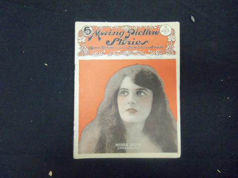 1918 MARCH 29 MOVING PICTURE STORIES MAGAZINE - HEDDA NOVA - ST 2434