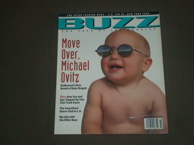 1995 MARCH BUZZ MAGAZINE - MOVE OVER, MICHAEL OVITZ - B 493