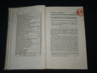 1831 L'AMI DE LA RELIGION JOURNAL ECCLESIASTIQUE VOLUME 66 - KD 5557