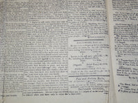 1797 OCTOBER 2 COMMERCIAL ADVERTISER NEWSPAPER - VOLUME 1 NO. 1 - NP 8952