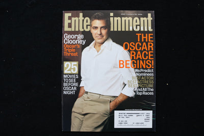 2006 JAN 20 ENTERTAINMENT WEEKLY MAGAZINE - GEORGE CLOONEY COVER - E 24475