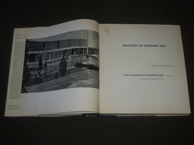 1955 THE MASTERS OF MODERN ART EDITED BY ALFRED BARR JR SECOND EDITION - KD 3944