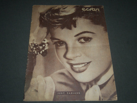 1955 AUGUST 16 ECRAN MAGAZINE - JUDY GARLAND FRONT COVER - SP 5799