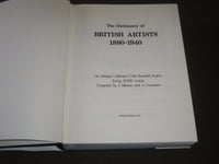 1984 THE DICTIONARY OF BRITISH ARTISTS 1880-1940 BOOK - I 465