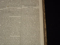 1829-1830 NEW YORK MIRROR AND LADIES GAZETTE BOUND VOLUME NO. 7 - KD 4675K