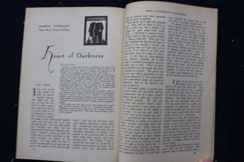 1933 JAN-APR GOLDEN BOOK MAGAZINE-HEART OF DARKNESS -J. CONRAD -LOT OF 4- O 3408