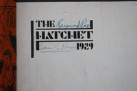 1929 THE HATCHET GEORGE WASHINGTON HIGH SCHOOL YEARBOOK - NEW YORK, NY - YB 3593