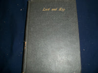 1940 LOCK AND KEY HARMONY GOSPELS BOOK BY LEE REHBERGER SIGNED - KD 589