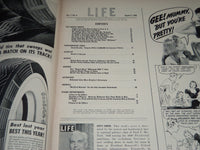 1939 AUGUST 7 LIFE MAGAZINE - OFFICIAL PAUL MCNUTT COVER - L 142
