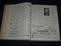 1935 JANUARY-DECEMBER THE MUSICIAN BOUND VOL NO. 40 - GREAT PHOTOS/ADS - KD 1764