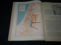 1945 THE WESTMINSTER HISTORICAL ATLAS TO THE BIBLE BY WRIGHT & FILSON - KD 5378