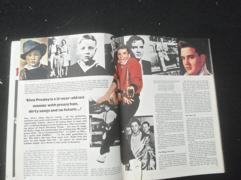 1974 THE GOLDEN YEARS OF ROCK & ROLLMAGAZINE - PRESLEY-BERRY-HALEY - SP 961S