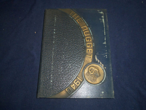 1940 THE NUGGET RAMSEY HIGH SCHOOL YEARBOOK - RAMSEY, NEW JERSEY - YB 2369