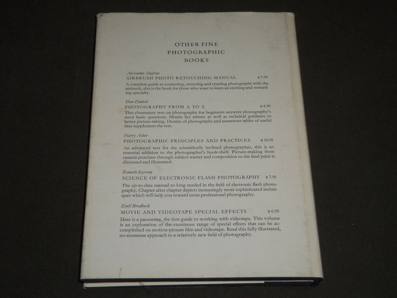 1968 THE PHOTOGRAPHIC PORTRAIT BY O. R. CROY HARDCOVER BOOK - KD 3783