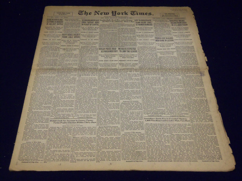 1931 SEPTEMBER 5 NEW YORK TIMES - DOOLITTLE BREAKS RECORD - NT 3950