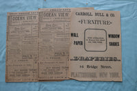 1890'S-1900'S EARLY THEATRE BROADSIDES - 75+ PIECES - GREAT LOT - K 3327