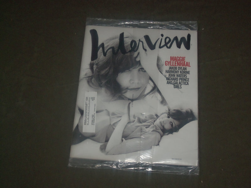 2008 MAY INTERVIEW MAGAZINE - MAGGIE GYLLENHAAL COVER - B 4491