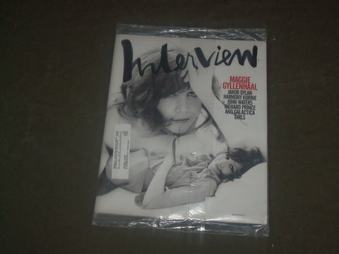 2008 MAY INTERVIEW MAGAZINE - MAGGIE GYLLENHAAL COVER - B 4491