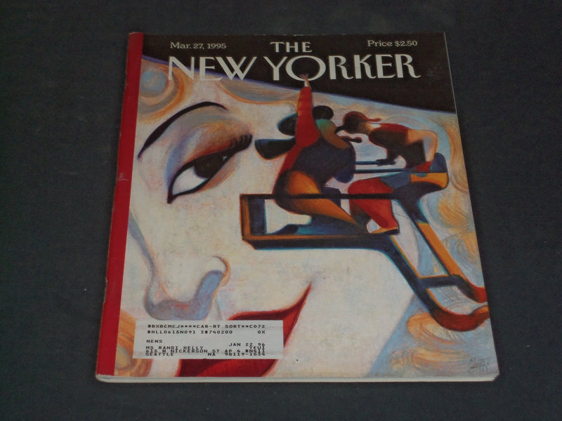 1995 MARCH 27 THE NEW YORKER MAGAZINE - ILLUSTRATED COVER - NY 1747