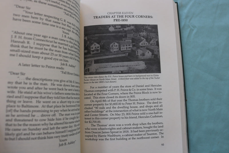 2001 COL. PETER H. PEIRCE, A PLYMOUTH COUNTY LIFE BY GEORGE C. DECAS - KD 9659