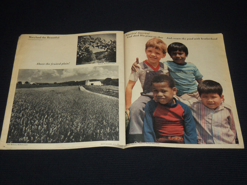 1976 JULY 4 BALTIMORE SUN MAGAZINE - MARYLAND THE BEAUTIFUL - PHOTOS - NP 8930