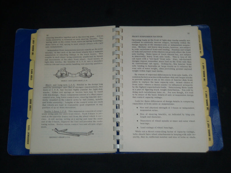 1965 CHEVROLET TMI COURSE CH-1 GUIDE- MOTOR TRUCK SELECTION APPLICATION- KD 5498
