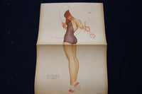 1946 SEPTEMBER TRUE, MAN'S MAGAZINE - GEORGE PETTY PIN-UP - E 12990