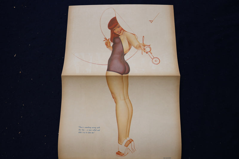 1946 SEPTEMBER TRUE, MAN'S MAGAZINE - GEORGE PETTY PIN-UP - E 12990