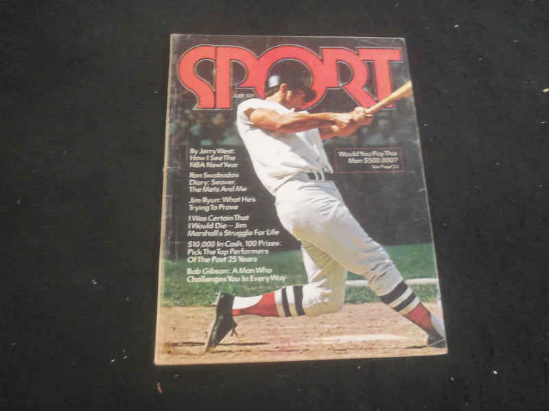 1971 JULY SPORT MAGAZINE - CARL YASTRZEMSKI COVER - B 6348I